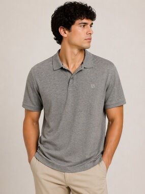 DKNY Gray Polo NWT